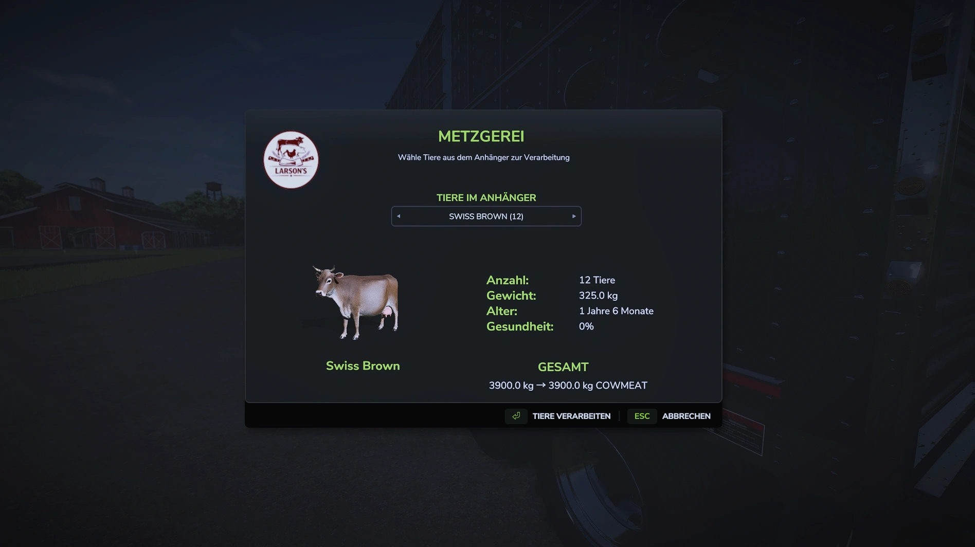 Warnung außerhalb der Saison