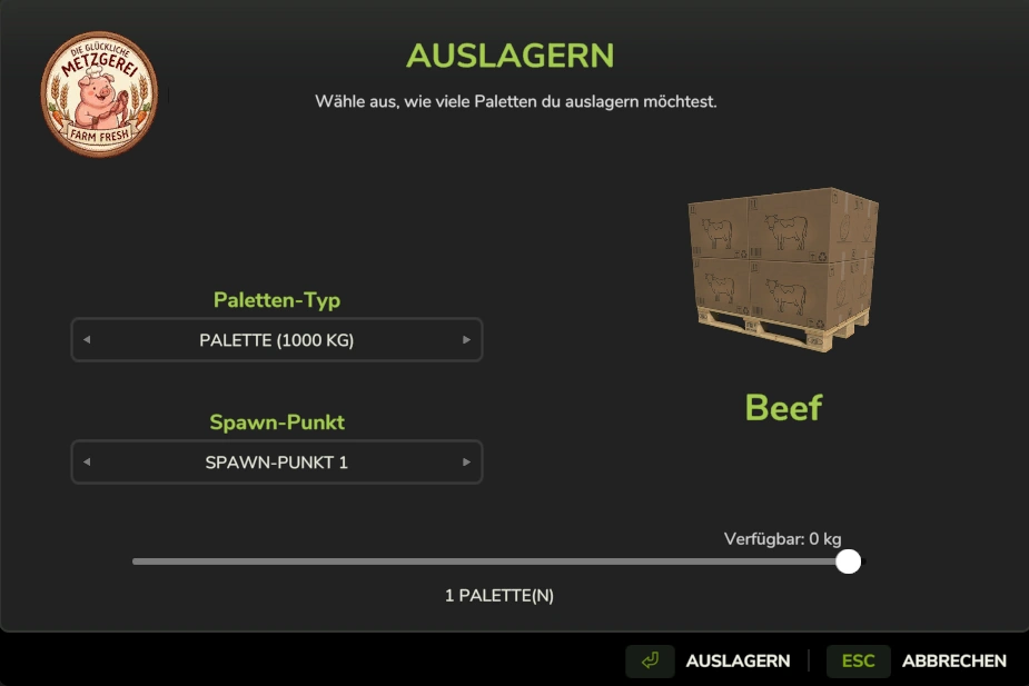 Warnung außerhalb der Saison